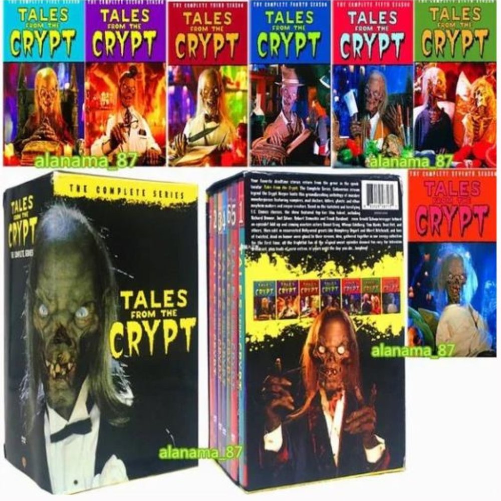 Tales From The Crypt The Complete Series 1-7 DVD, Brand New